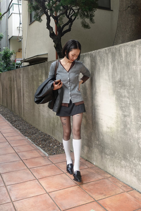 ニットフィットカーデ